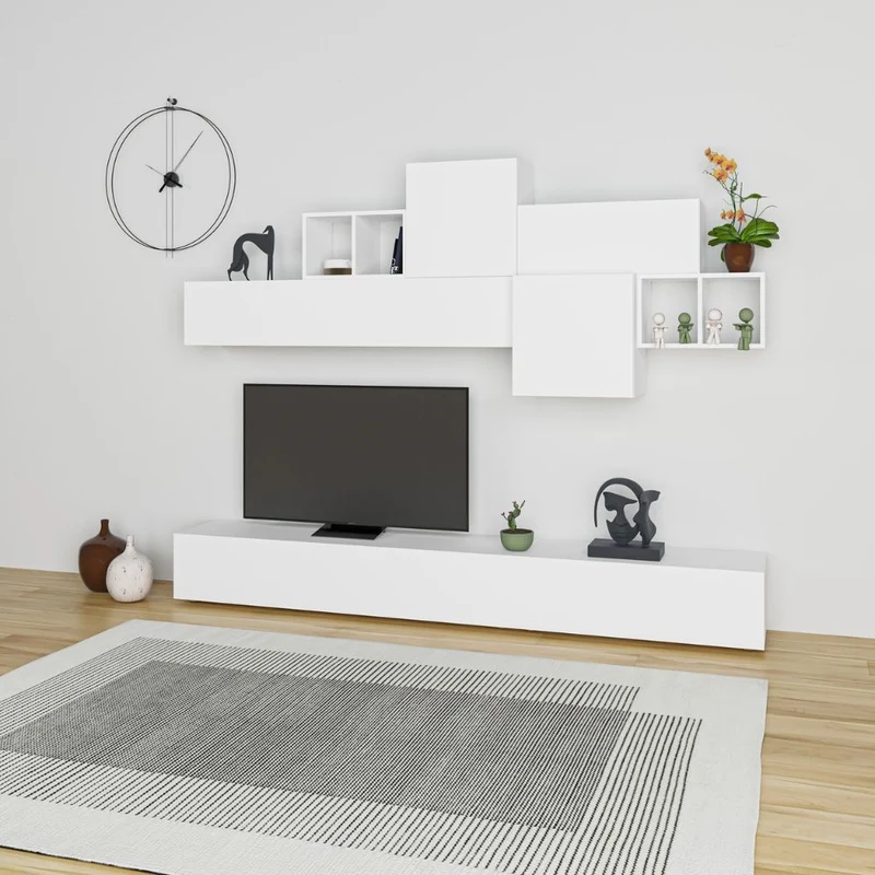 Parete attrezzata 260 cm. colore bianco - Tromen MTV234476