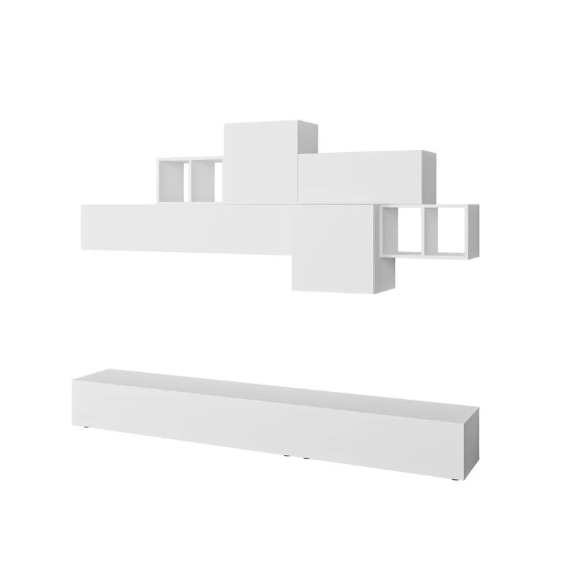 Parete attrezzata 260 cm. colore bianco - Tromen MTV234476