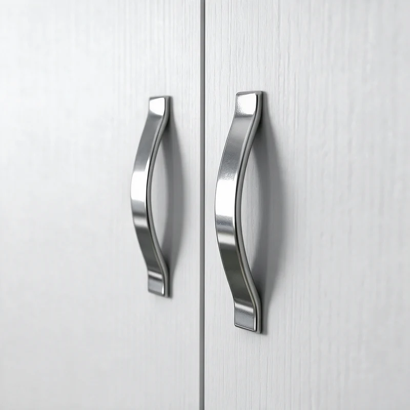 Armadio con due ante colore bianco frassinato 91x210H cm - ARM290
