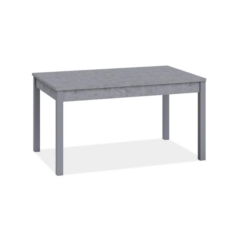 Tavolo allungabile colore cemento 120x80 cm - Firenze