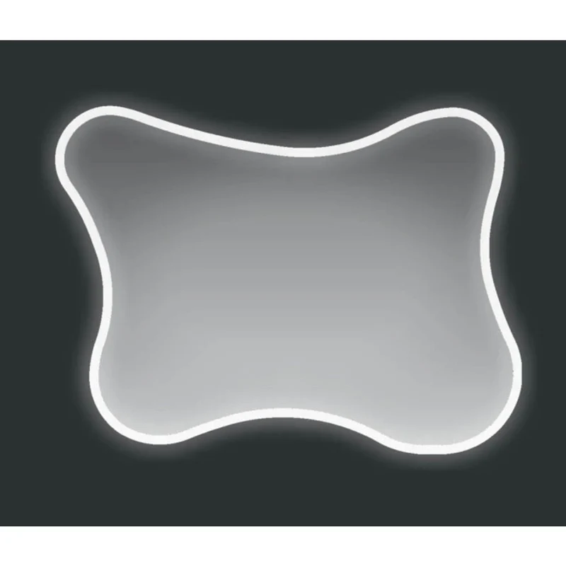 Specchio 100x75 cm con cornice retroilluminata a LED - Saskatoon