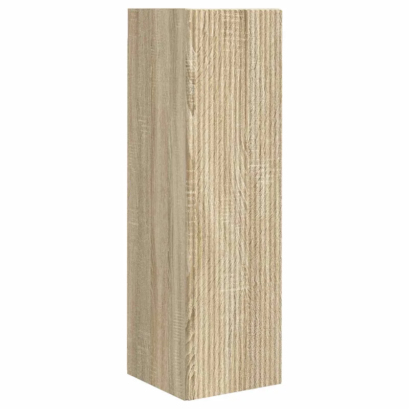 Meuble TV mural moderne design chic agencement modulable 100 x 31 x 29,5 cm en chêne sonoma 02_0056210