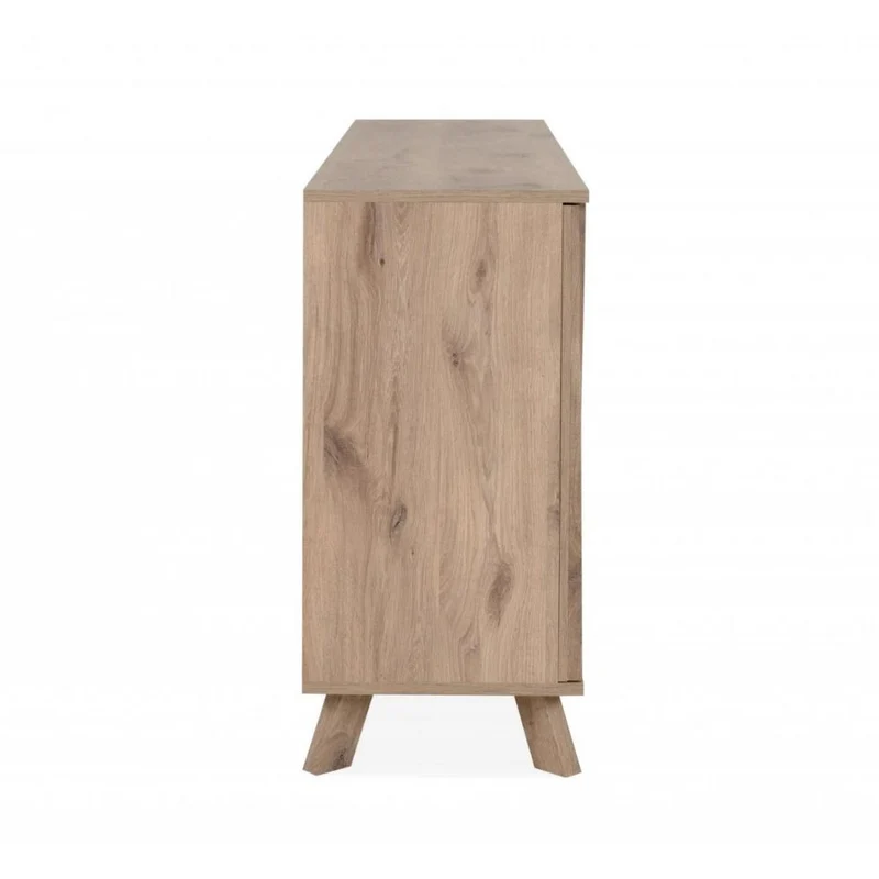 Madia 175 cm con 3 ante e 4 cassetti colore rovere - Wellington51A