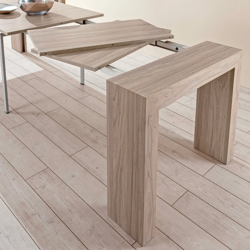 Tavolo consolle allungabile 50x90 cm colore olmo - Audace