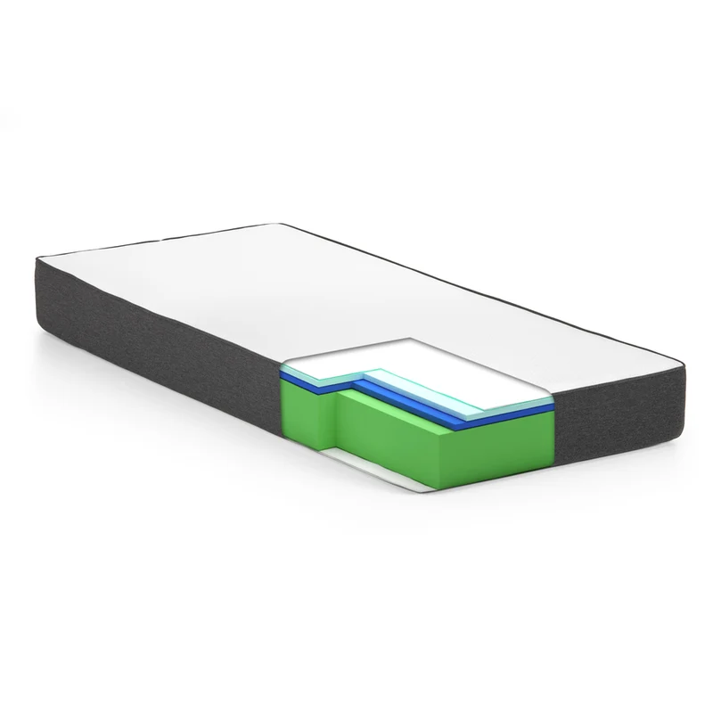 Materasso una piazza e mezza 120x190 24h cm in memory Foam - Ittrio