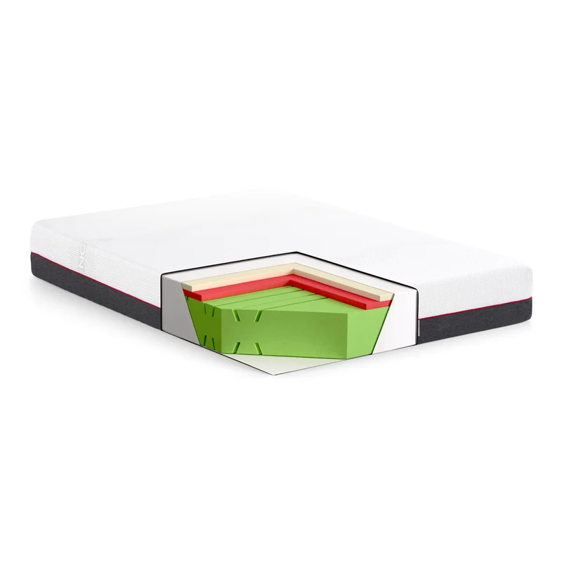 Materasso singolo 80x190 H25 cm in memory foam - Olmio