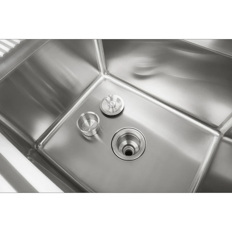 Plonge en inox professionnel 120 cm 14_0005206