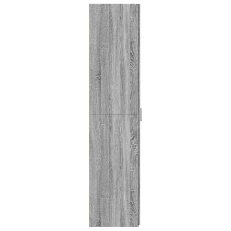 Buffet bahut commode armoire meuble de rangement organisateur cuisine salle de séjour salon haut sonoma 30 x 42,5 x 185 cm bois d'ingénierie gris 02_0035172