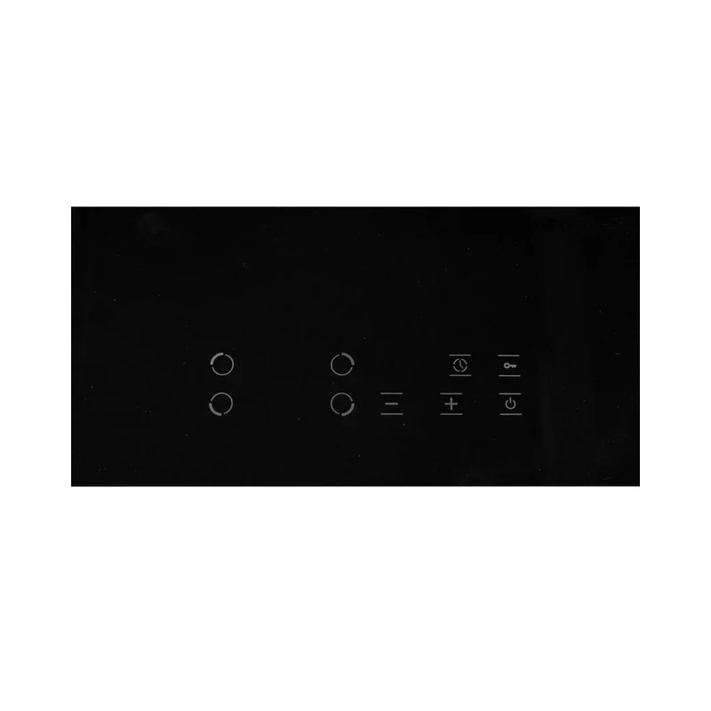 Piano cottura 60 cm induzione con 4 zone colore nero - Samet Etna60 F