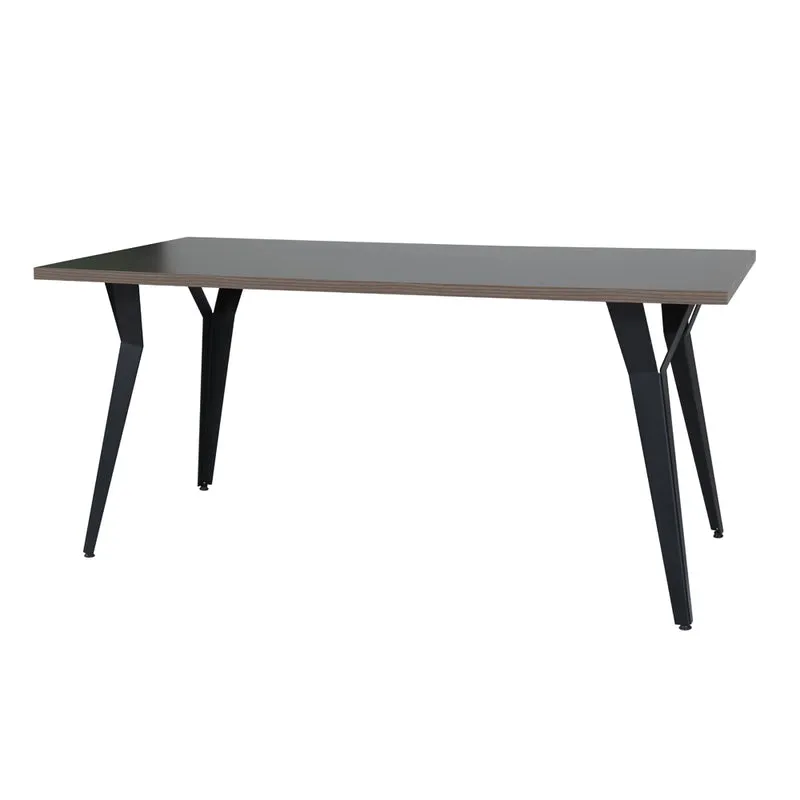 Tavolo da pranzo 160x80 cm colore cacao - Yutan