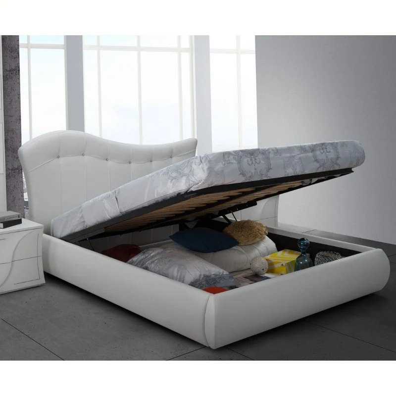 Camera da letto completa colore bianco larice - Mabel
