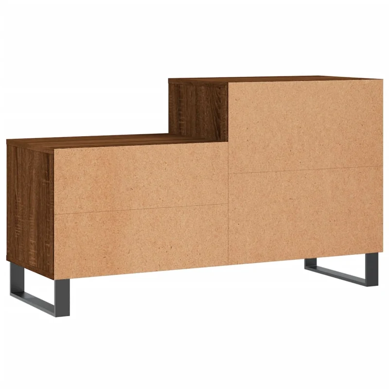 Armoire à chaussures range chaussures rangement meuble entrée couloir salon 102 x 36 x 60 cm bois d'ingénierie brun 02_0021617