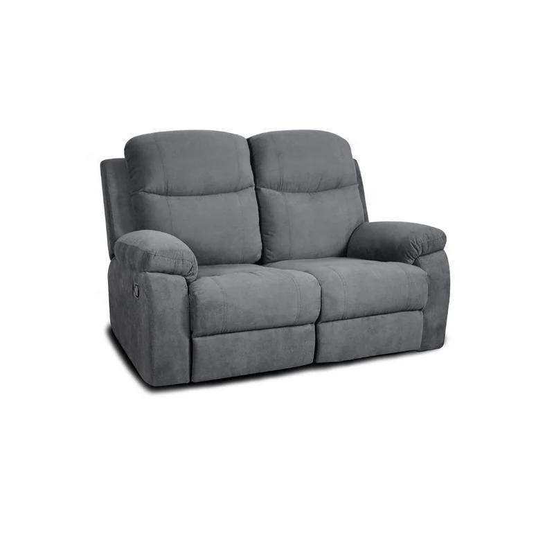 Divano 2 posti reclinabile colore grigio Twist 20 - Chicago