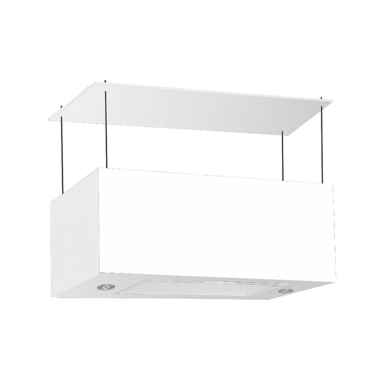 Cappa a isola 60 cm in cristallo color bianco - Samet Diamond
