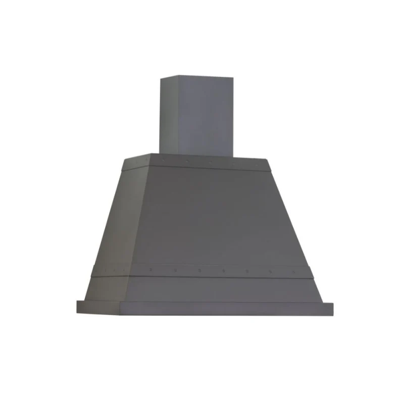 Cappa a parete color piombo ghisa 89 cm - Samet Costanza