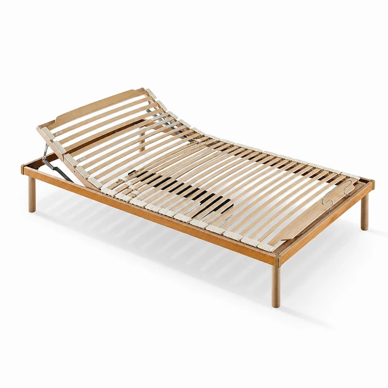 Rete una piazza e mezza 120x190 cm elettrica in legno - Master