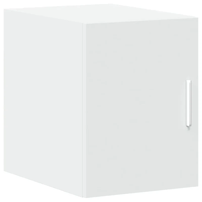 Armoire de rangement mince économique espace vertical 30 x 42,5 x 225 cm en bois d'ingénierie blanc 02_0055552