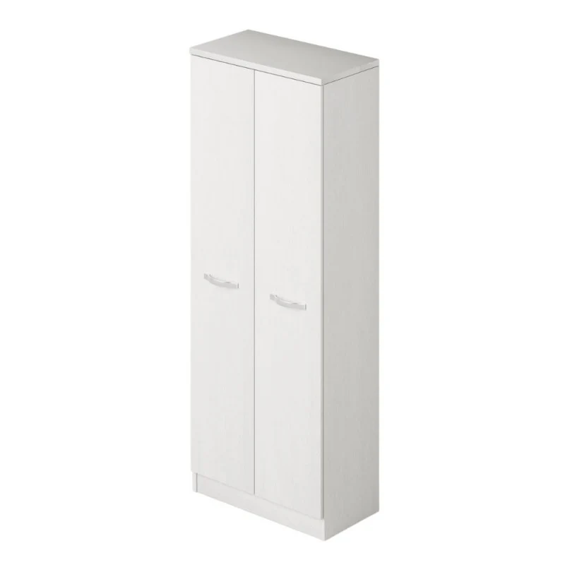 Mobile portascope con 5 ripiani colore bianco frassinato 71x182H cm - Gabriella