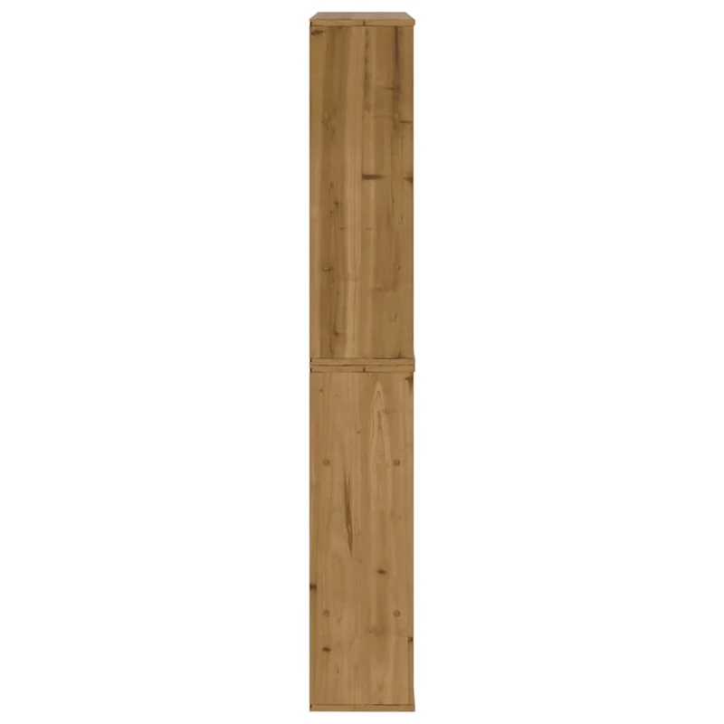 Lot de 5 armoires latérales modulaires 40 x 24 x 79 cm en bois massif pin 02_0055970