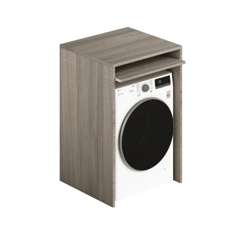 Coprilavatrice con ripiano estraibile colore olmo 71x65x105H cm