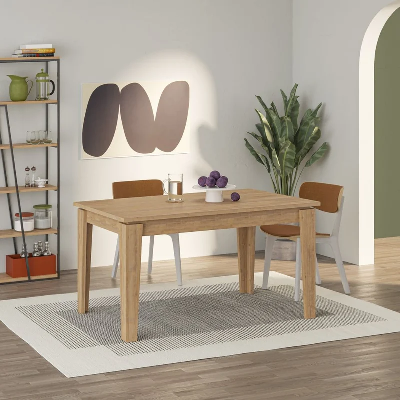Tavolo allungabile 140x80 cm colore rovere oak - Tolmen