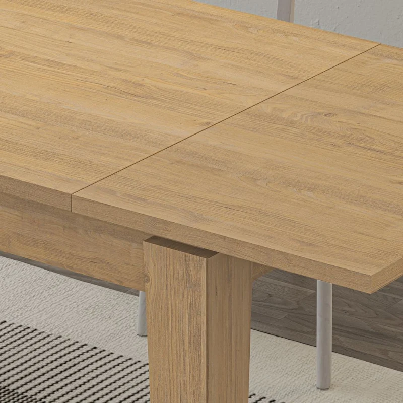 Tavolo allungabile 140x80 cm colore rovere oak - Tolmen