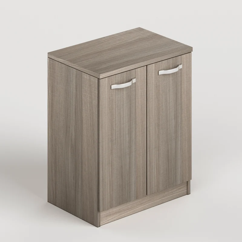 Mobile bagno con due ante colore olmo 71x50x85,5H cm