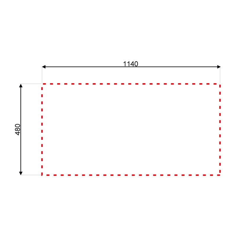 Lavello incasso 116x50 cm in acciaio con due vasche e gocciolatoio sinistro - MP1162SX