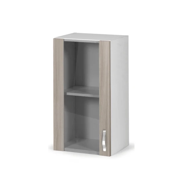 Vetrina pensile per cucina con anta colore olmo 40x72H cm