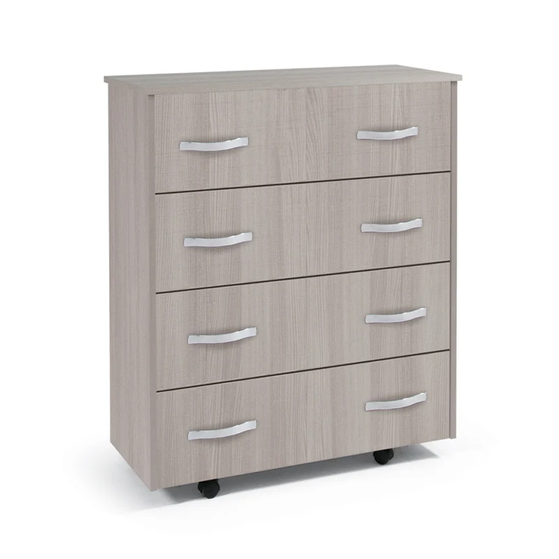 Mobile letto con rete a doghe colore olmo 85x100H cm - Giroletto
