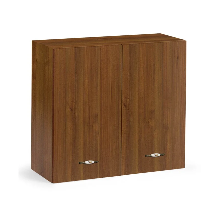 Pensile cucina con 2 ante colore noce antico 80x72H cm