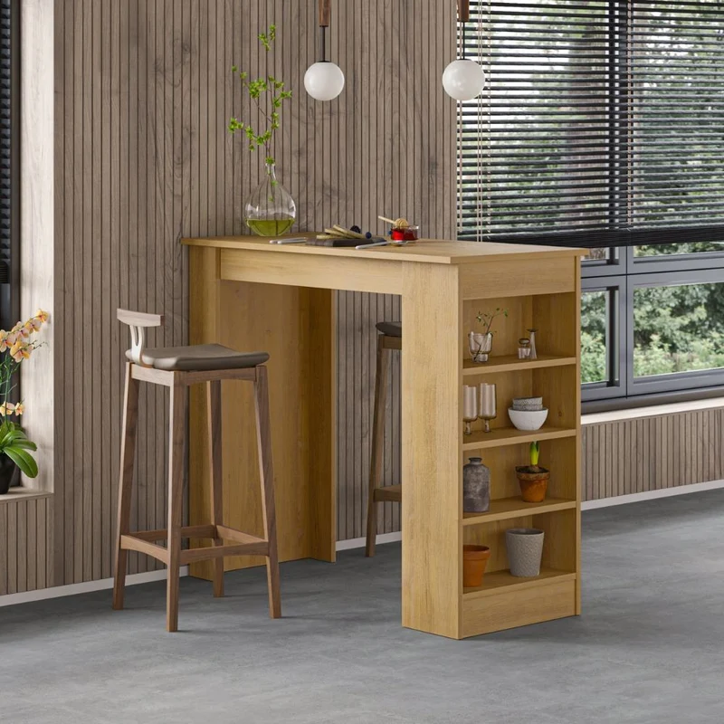 Penisola da cucina colore rovere Swallow