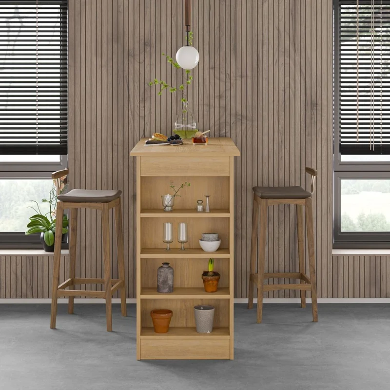 Penisola da cucina colore rovere Swallow
