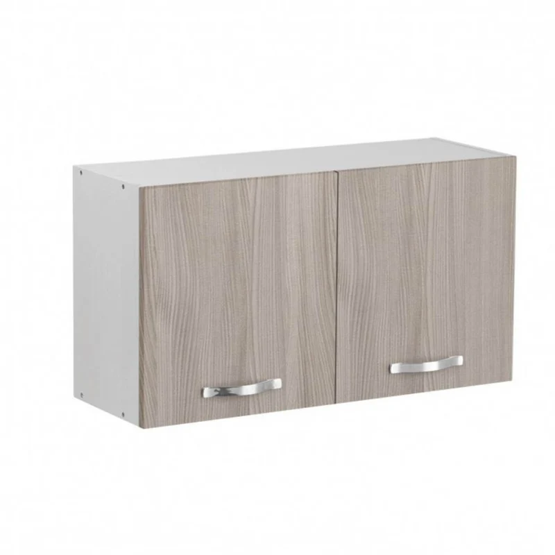 Pensile sopracappa con 2 ante colore olmo 90x32x49H cm