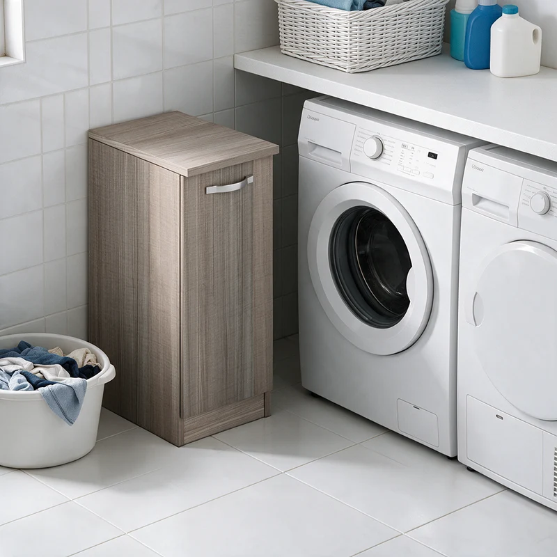 Mobile bagno con 1 anta colore olmo 36x50x85,5H cm