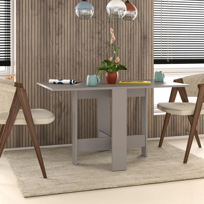 Tavolo pieghevole salvaspazio 130x76 cm colore light mocha Artemio