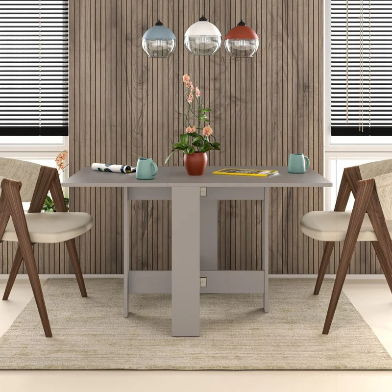 Tavolo pieghevole salvaspazio 130x76 cm colore light mocha Artemio