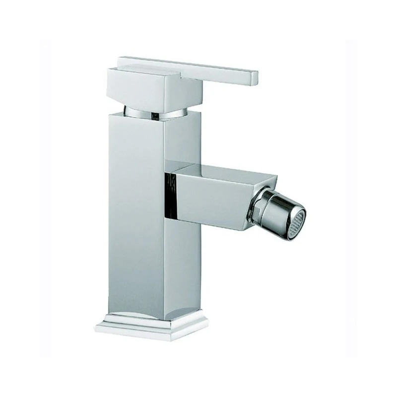 Miscelatore bidet in ottone finitura cromata - Quadra