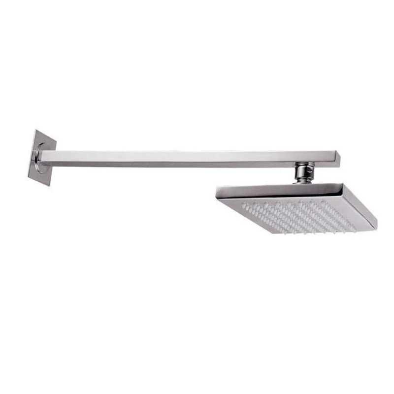 Soffione da parete 14x25 cm in ottone cromato - Linear