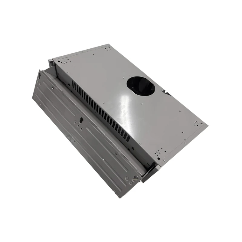 Cappa da incasso 60 cm estraibile colore alluminio - Samet