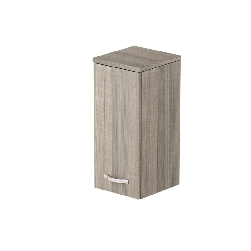 Pensile bagno con 1 anta colore olmo 36x38x77H cm