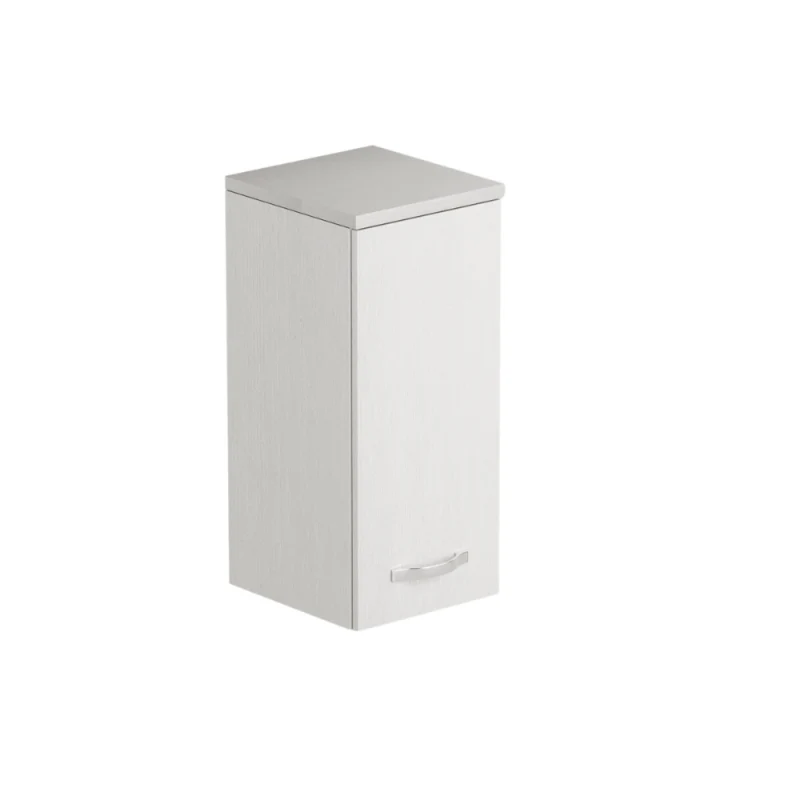 Pensile bagno con 1 anta colore bianco frassinato 36x38x77H cm