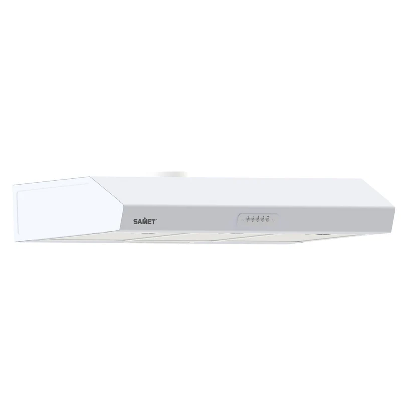 Cappa sottopensile 90cm con 3 livelli potenza colore bianco - Tornado Samet
