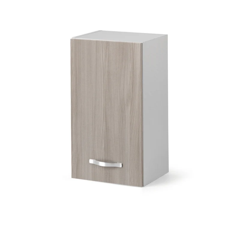 Pensile cucina con anta e ripiano colore olmo 40x70H cm