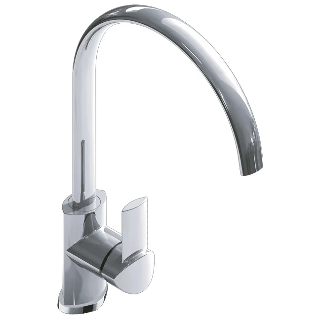 Miscelatore lavabo da cucina finitura cromato - Lubecca