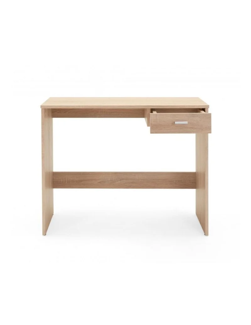 Scrivania in legno con cassetto colore rovere sonoma 89x74h cm - Trix