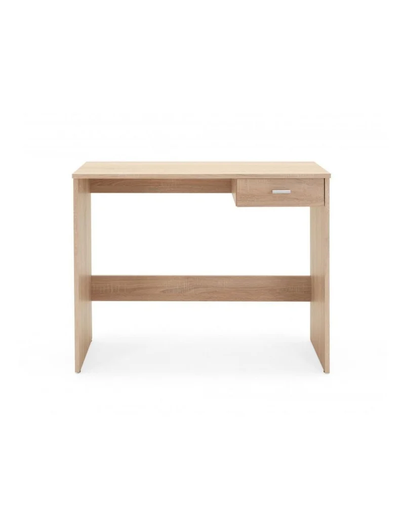 Scrivania in legno con cassetto colore rovere sonoma 89x74h cm - Trix