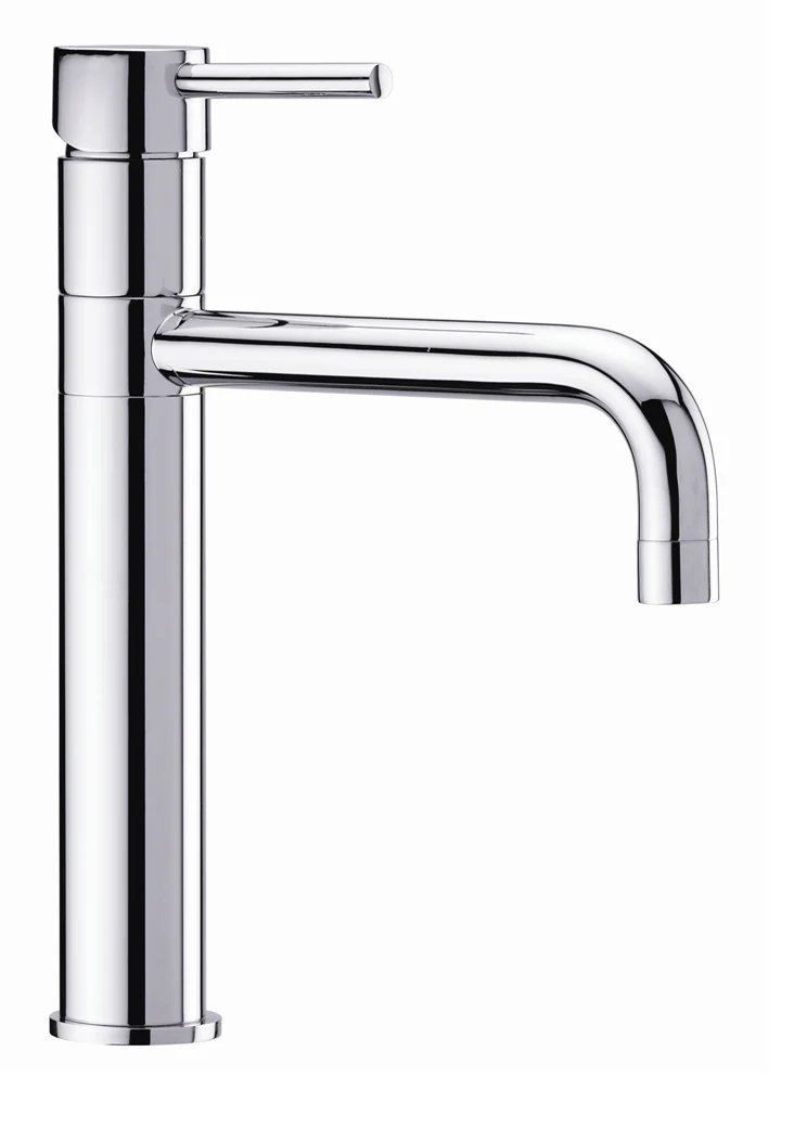 Miscelatore per lavabo inox finitura cromata - Lena