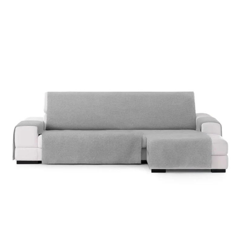 Copridivano 240 cm per divano con penisola destra colore grigio - Valeria