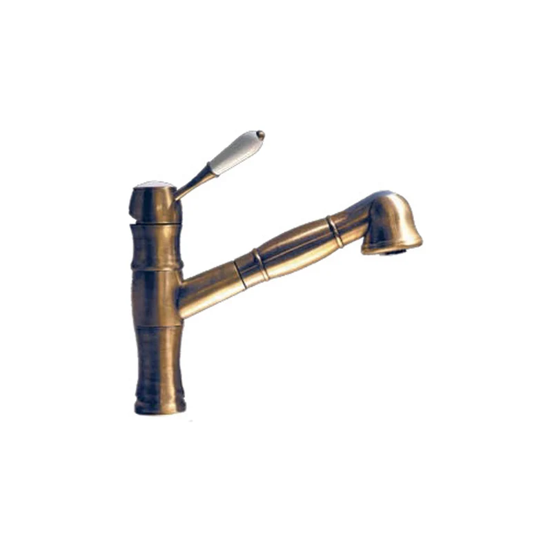 Miscelatore da cucina finitura ottone antico - Cordoba